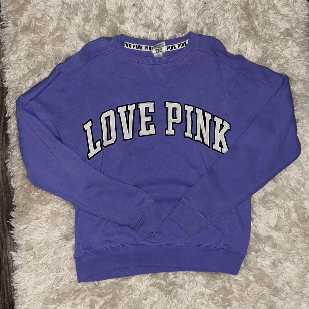 Purple PINK Crewneck